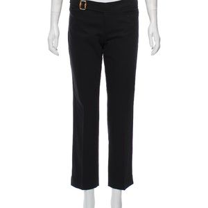 Black Gucci Mid-rise pants